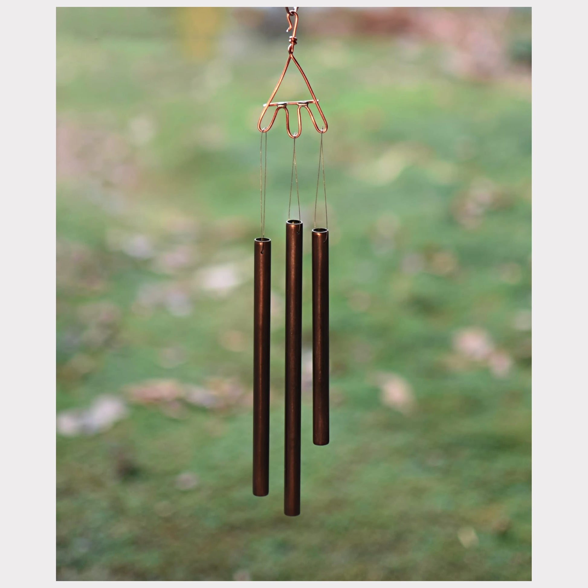 handmade brass chimes