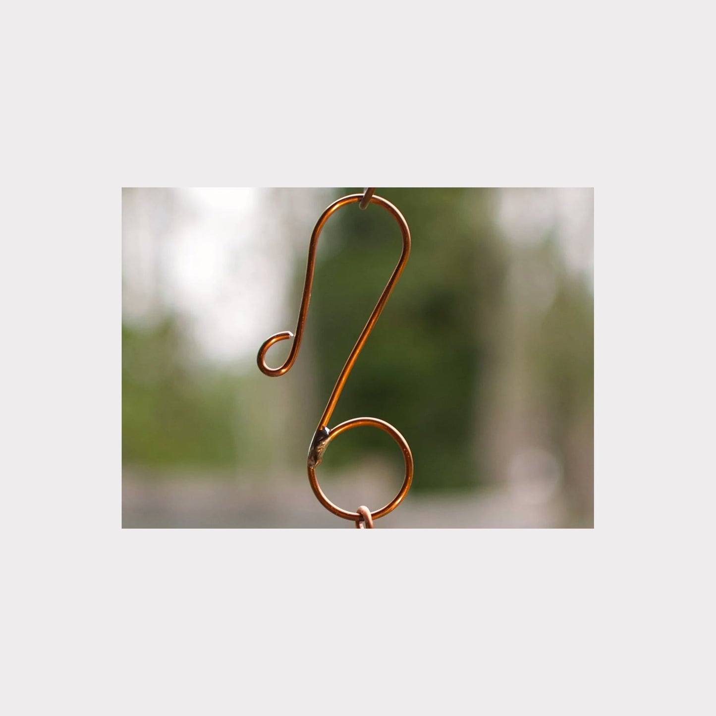 handmade copper hook, Coast Chimes