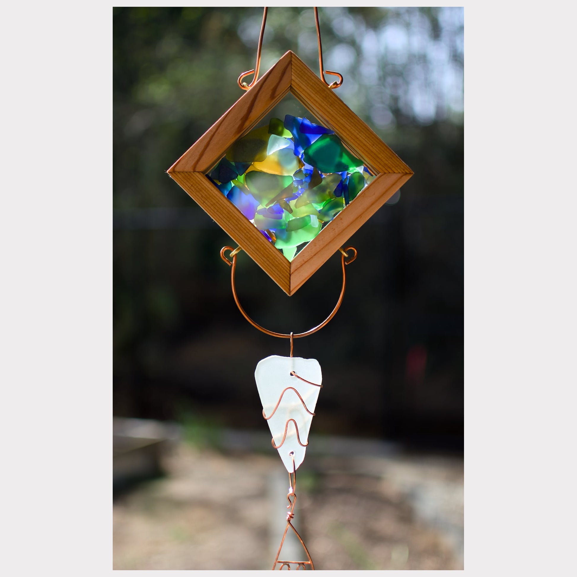 detail, kaleidoscope wind chime