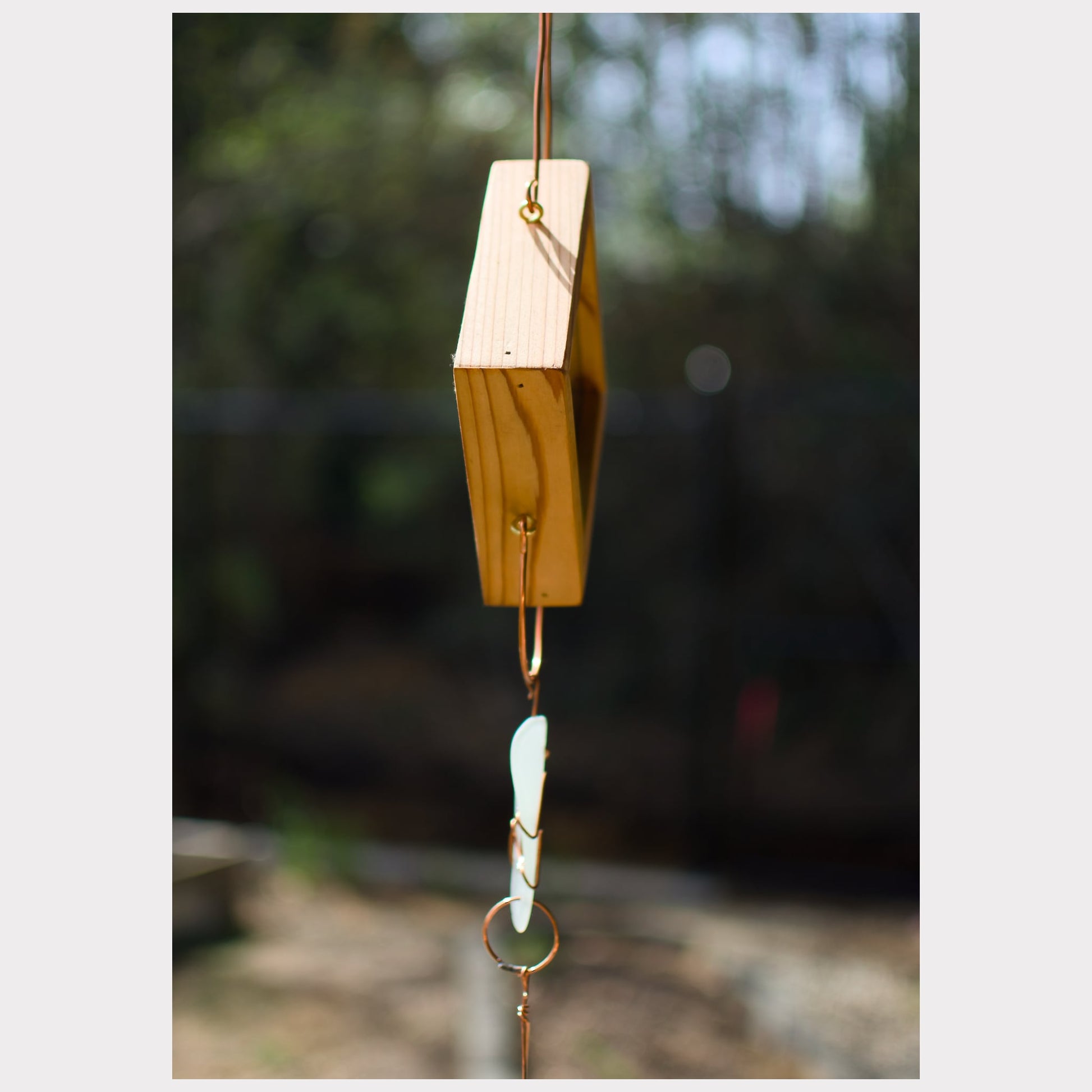 sideview, kaleidoscope wind chime