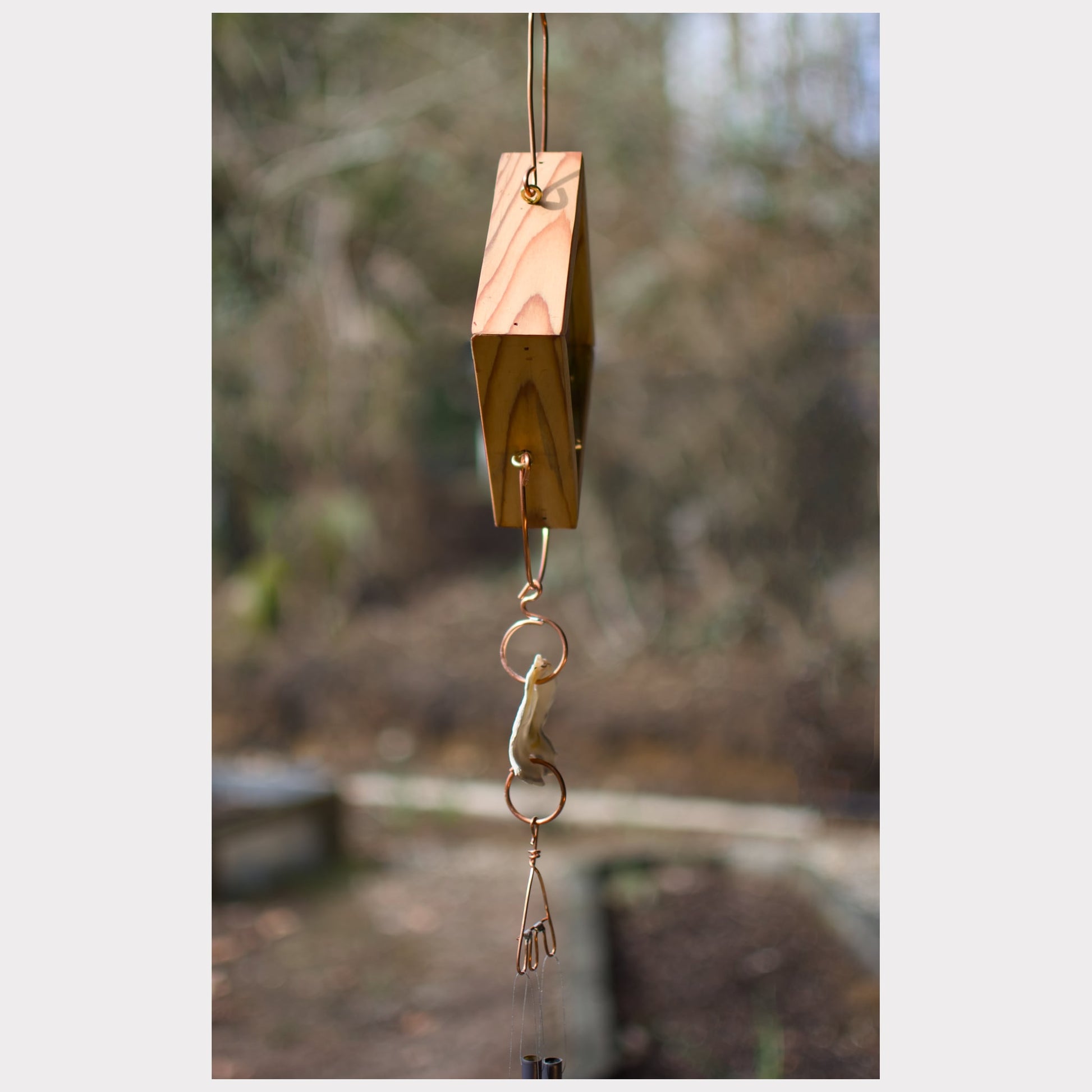 sideview, kaleidoscope wind chime