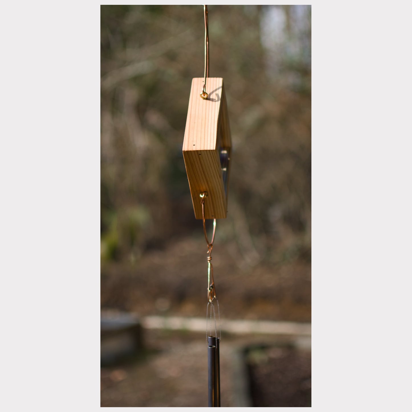 sideview, kaleidoscope wind chime
