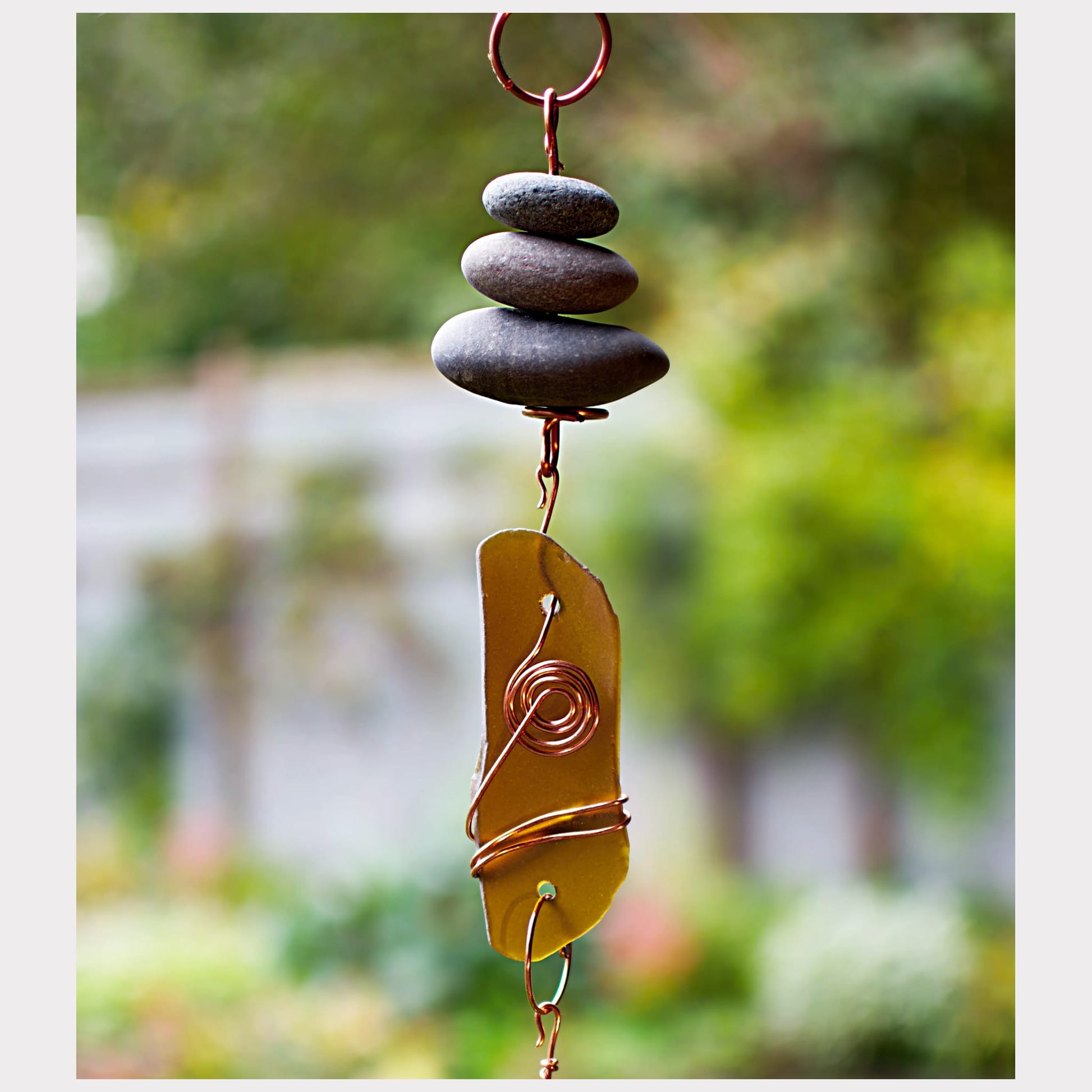 detail, zen wind chime