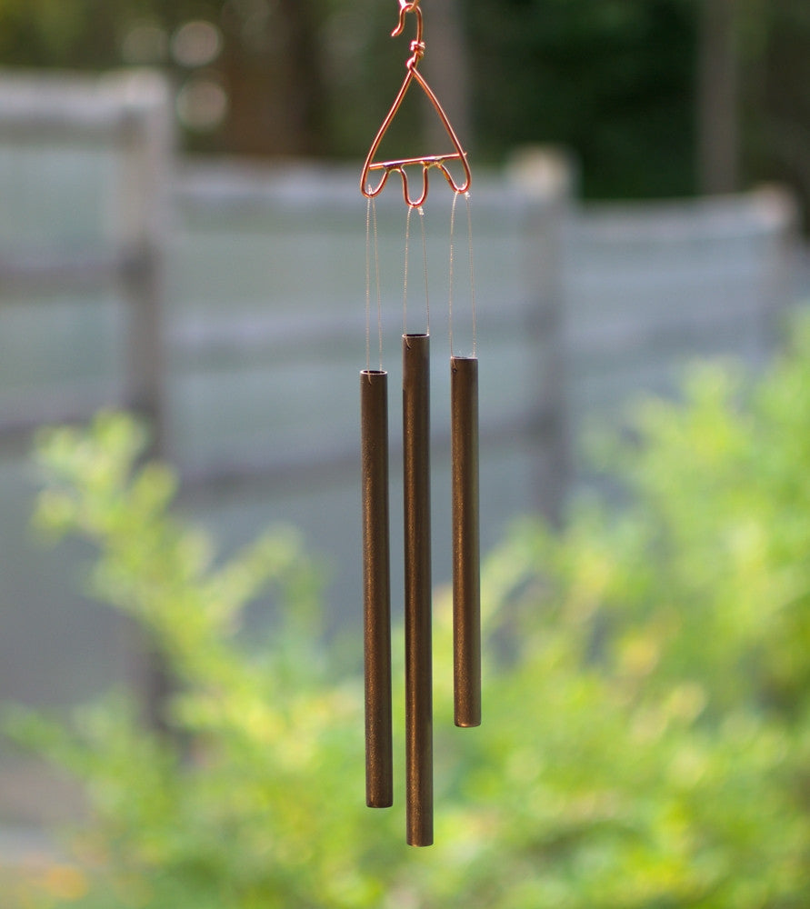 handmade brass chimes
