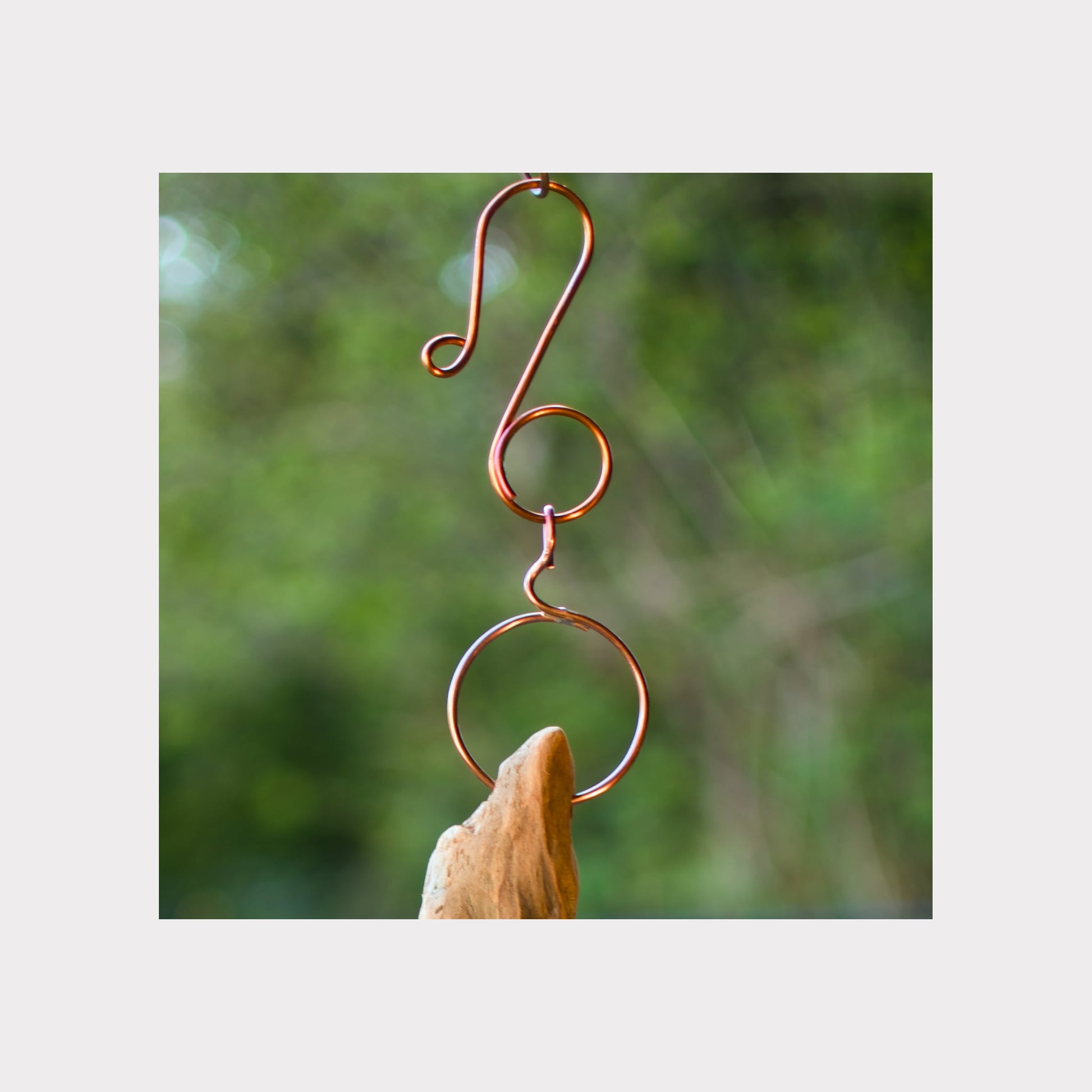 handmade copper hook